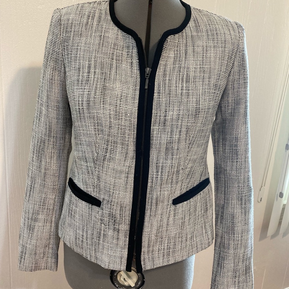 🔥 212 Collection black/white tweed heathered suit